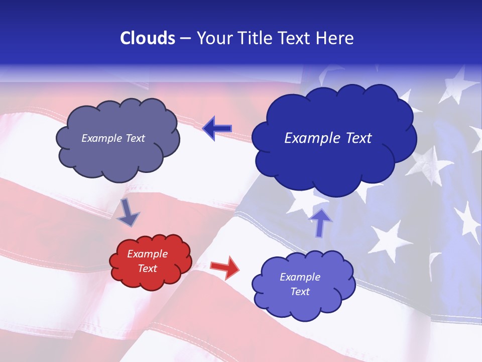 Celebration Stars Union PowerPoint Template