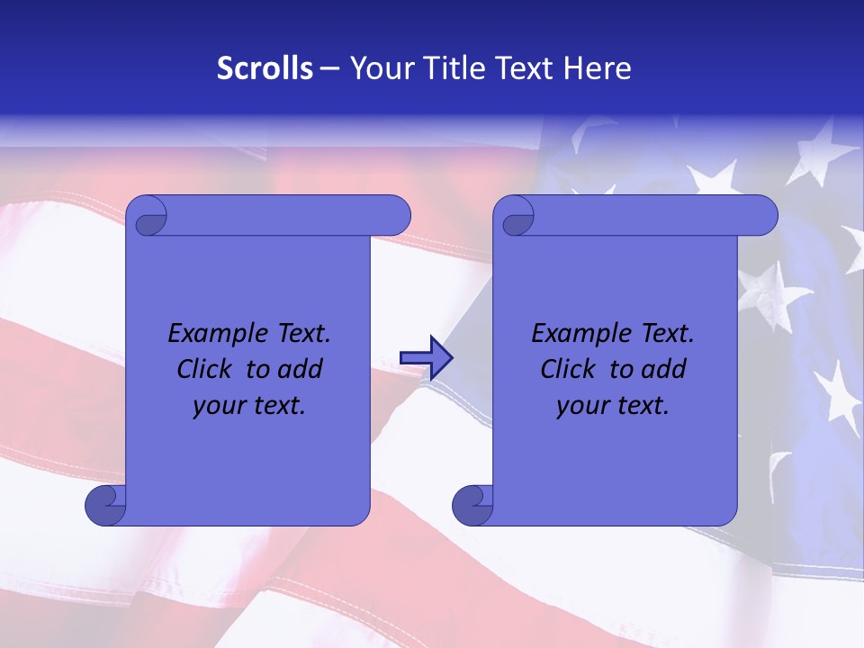 Celebration Stars Union PowerPoint Template