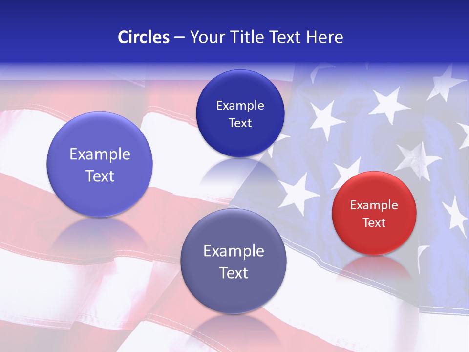 Celebration Stars Union PowerPoint Template