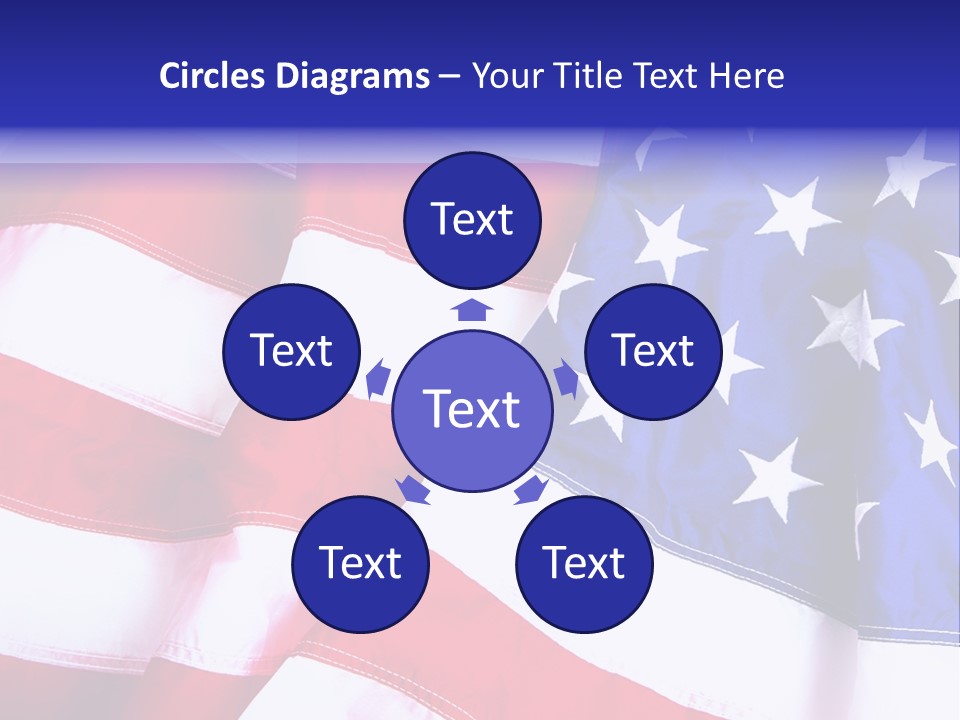 Celebration Stars Union PowerPoint Template