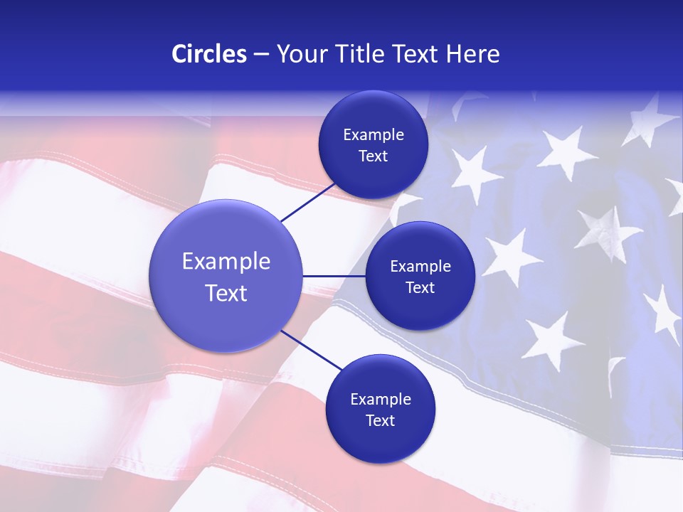 Celebration Stars Union PowerPoint Template