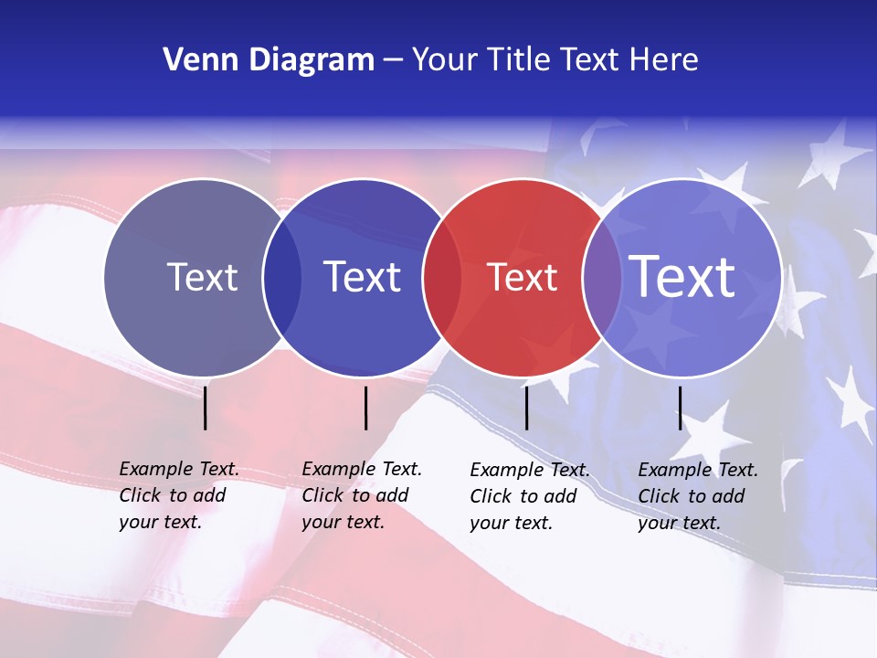 Celebration Stars Union PowerPoint Template