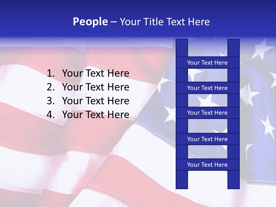 Celebration Stars Union PowerPoint Template