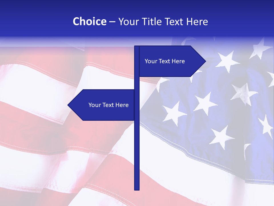 Celebration Stars Union PowerPoint Template