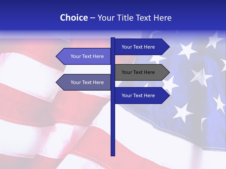 Celebration Stars Union PowerPoint Template