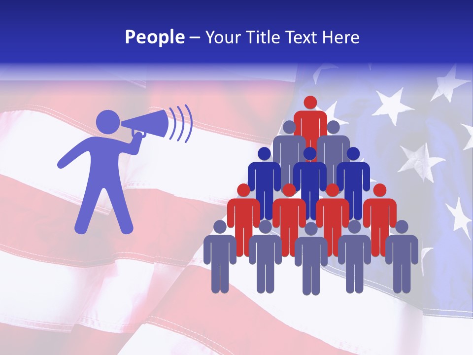 Celebration Stars Union PowerPoint Template