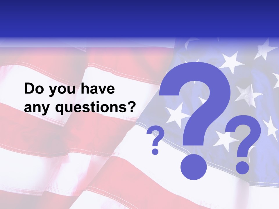 Celebration Stars Union PowerPoint Template