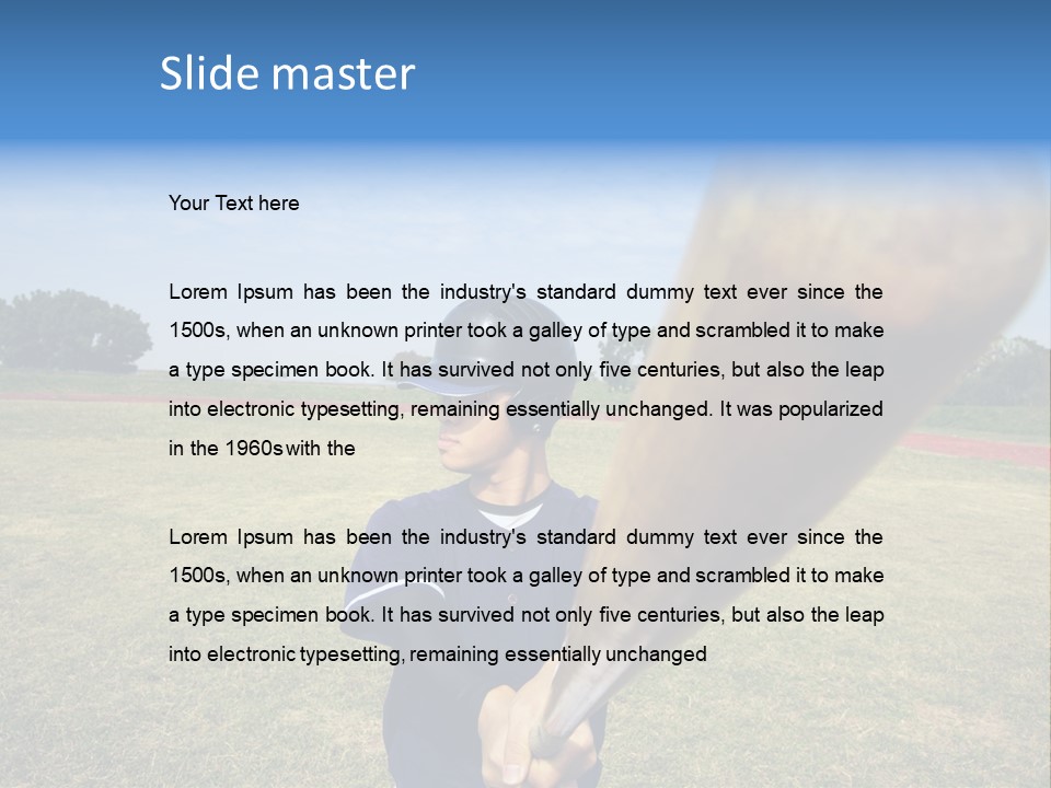 Life Ball Leisure PowerPoint Template