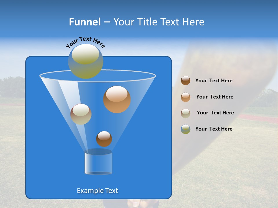 Life Ball Leisure PowerPoint Template