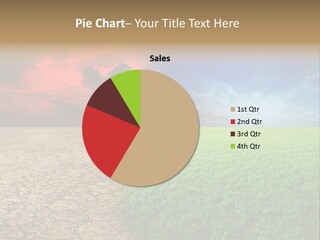 Cloudscape Concept Desertization PowerPoint Template