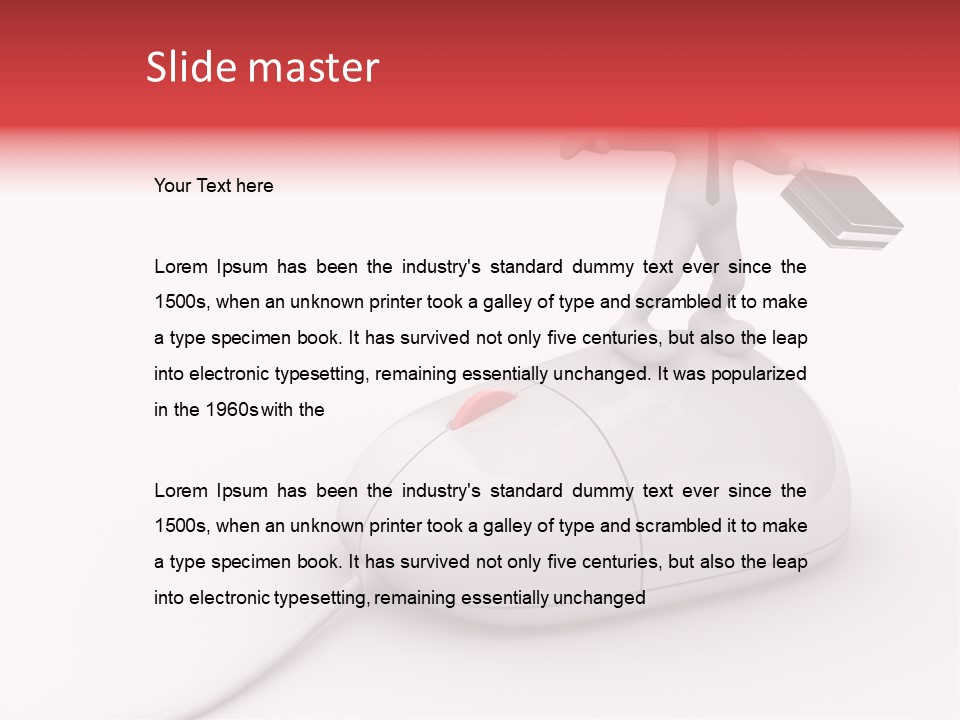 Internet Device Laptop PowerPoint Template