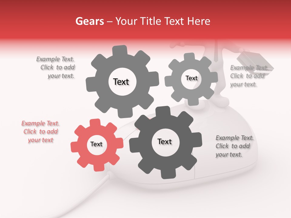 Internet Device Laptop PowerPoint Template