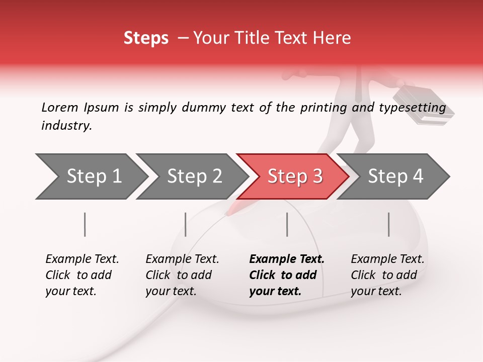 Internet Device Laptop PowerPoint Template