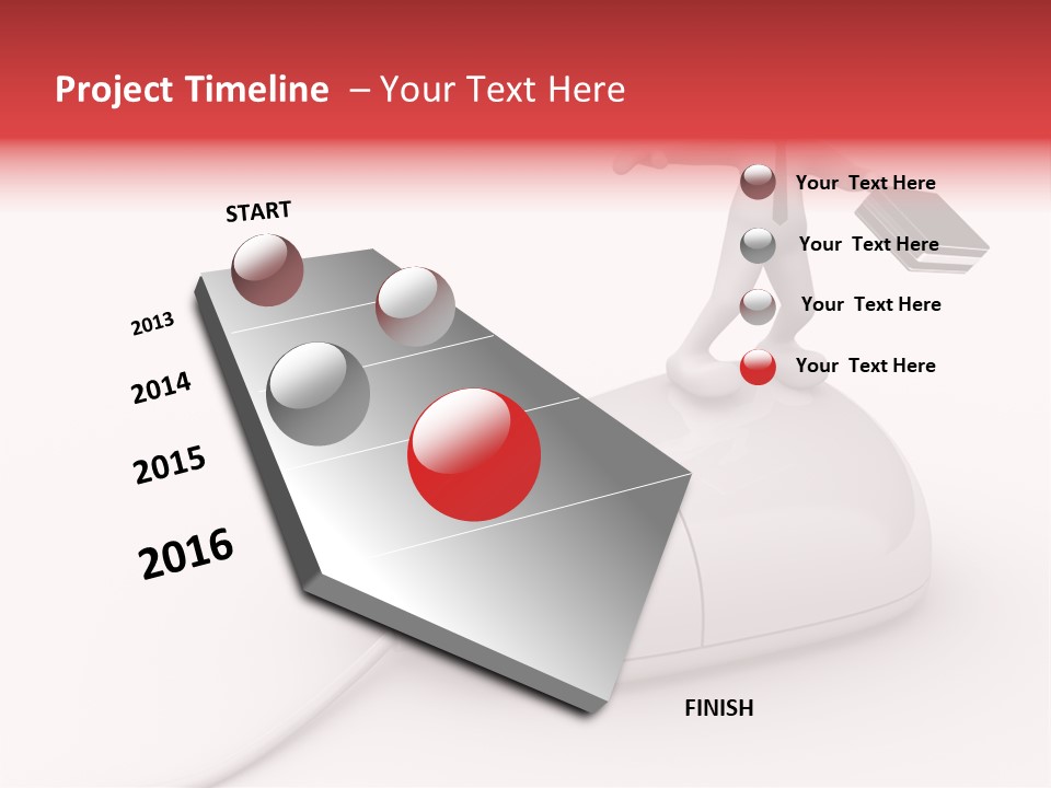 Internet Device Laptop PowerPoint Template