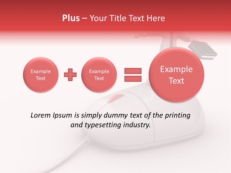 Internet Device Laptop PowerPoint Template