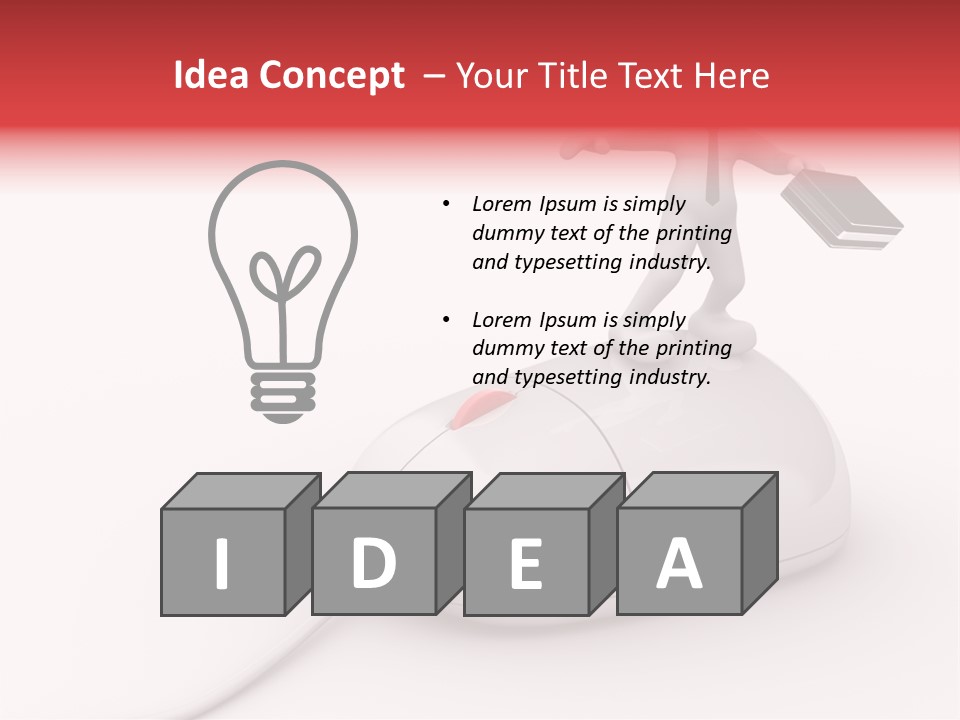 Internet Device Laptop PowerPoint Template