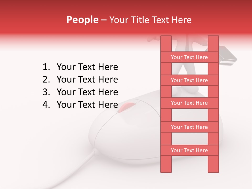 Internet Device Laptop PowerPoint Template