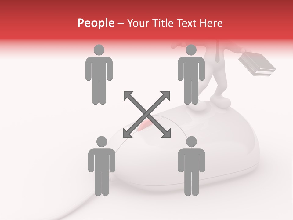 Internet Device Laptop PowerPoint Template