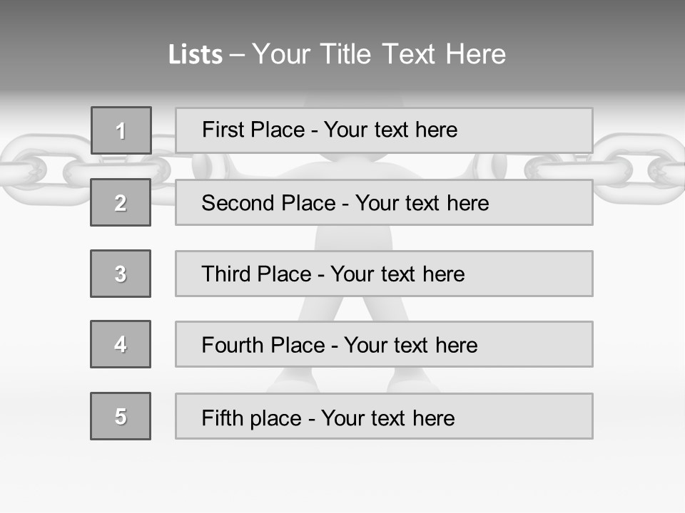 Success Holding Effort PowerPoint Template