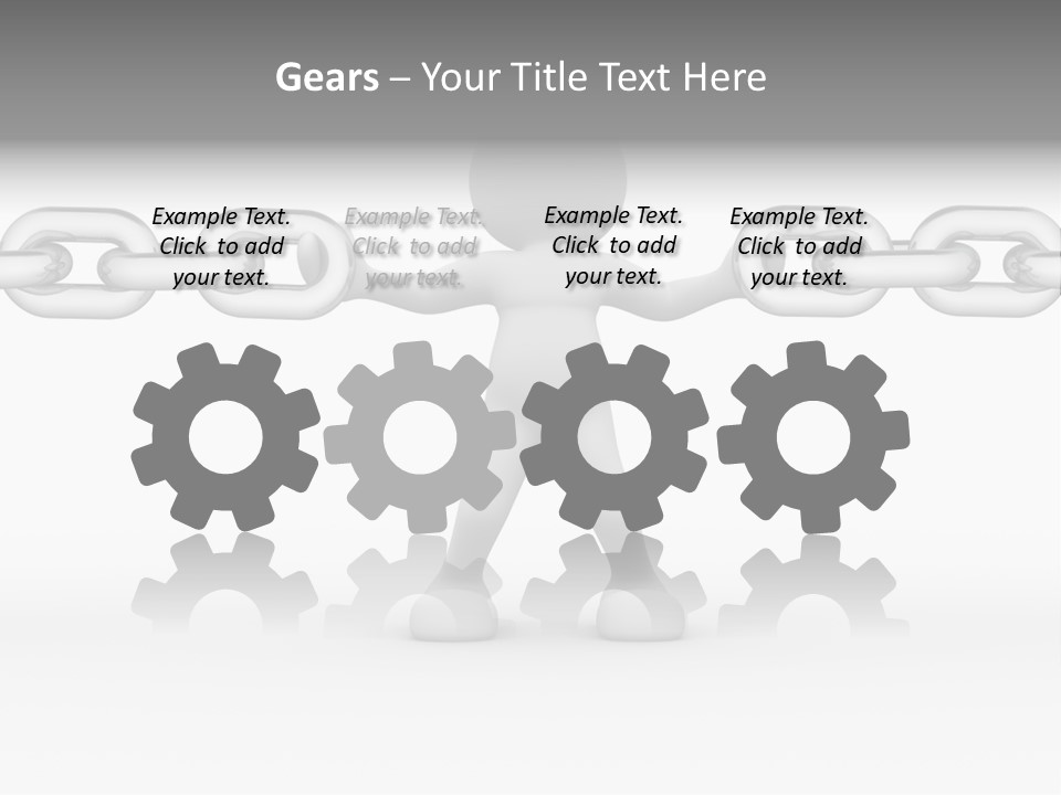 Success Holding Effort PowerPoint Template