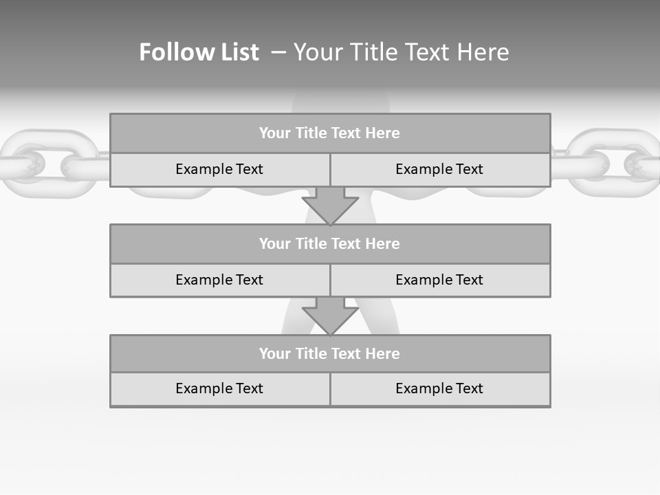 Success Holding Effort PowerPoint Template