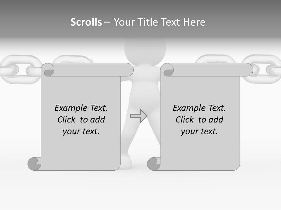 Success Holding Effort PowerPoint Template