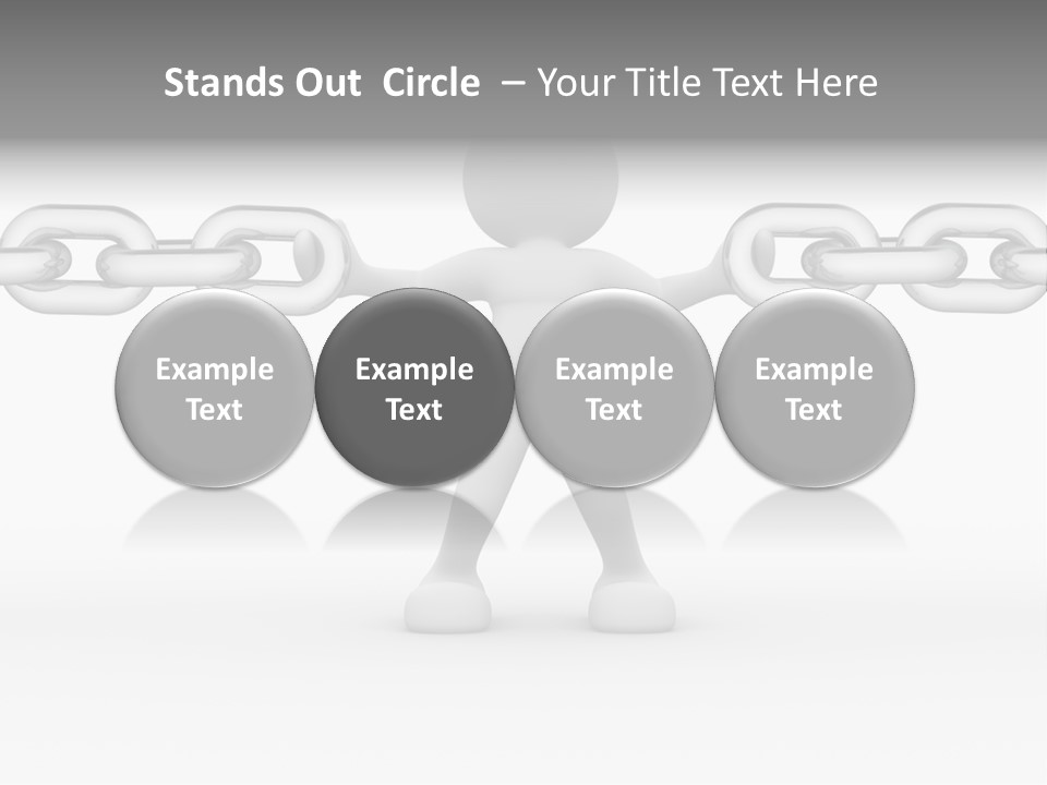 Success Holding Effort PowerPoint Template