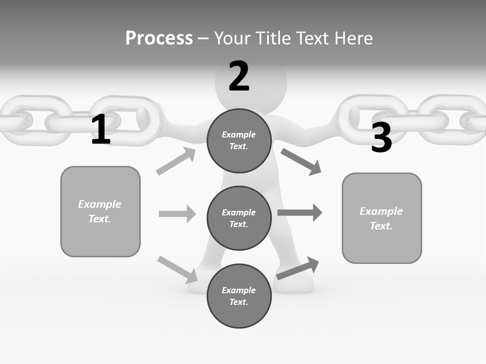 Success Holding Effort PowerPoint Template