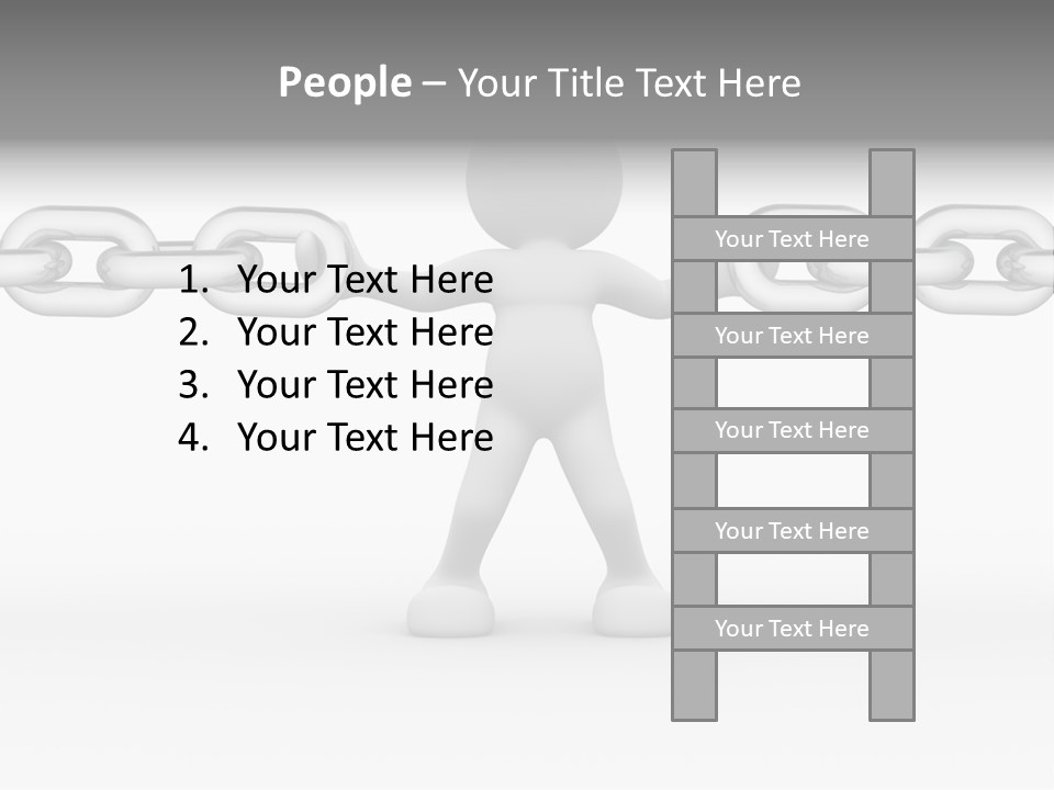 Success Holding Effort PowerPoint Template