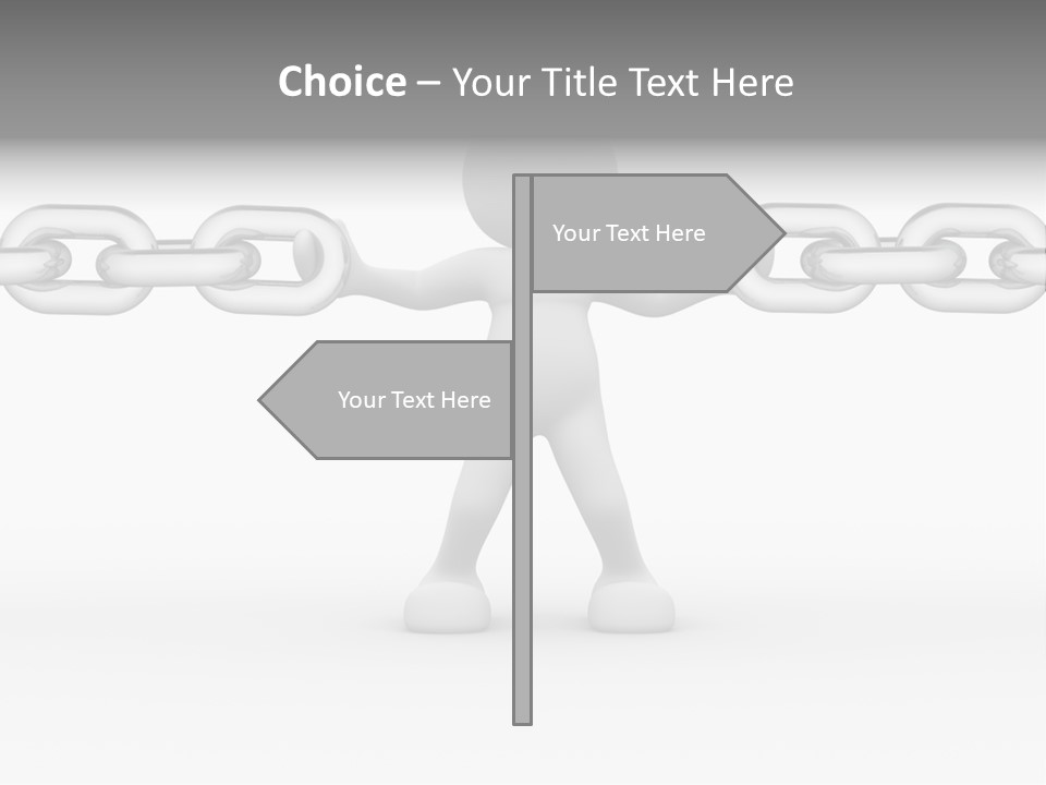 Success Holding Effort PowerPoint Template