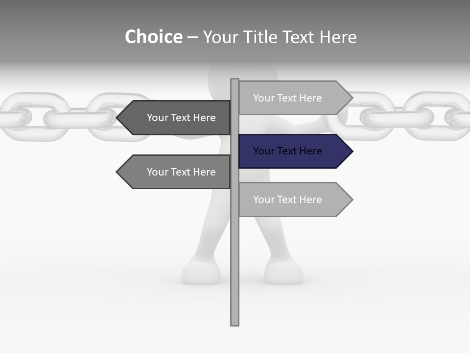 Success Holding Effort PowerPoint Template