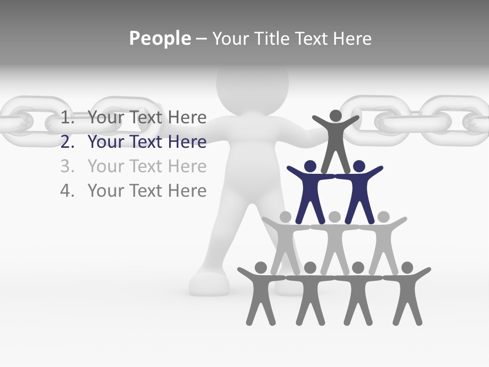 Success Holding Effort PowerPoint Template