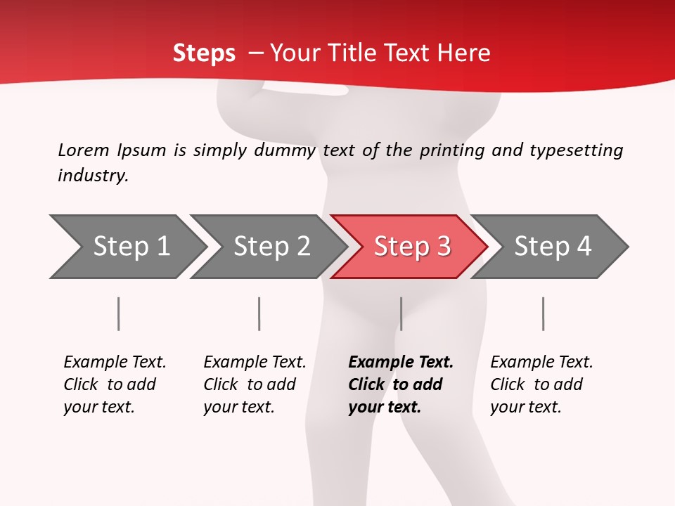 Idea Human White PowerPoint Template
