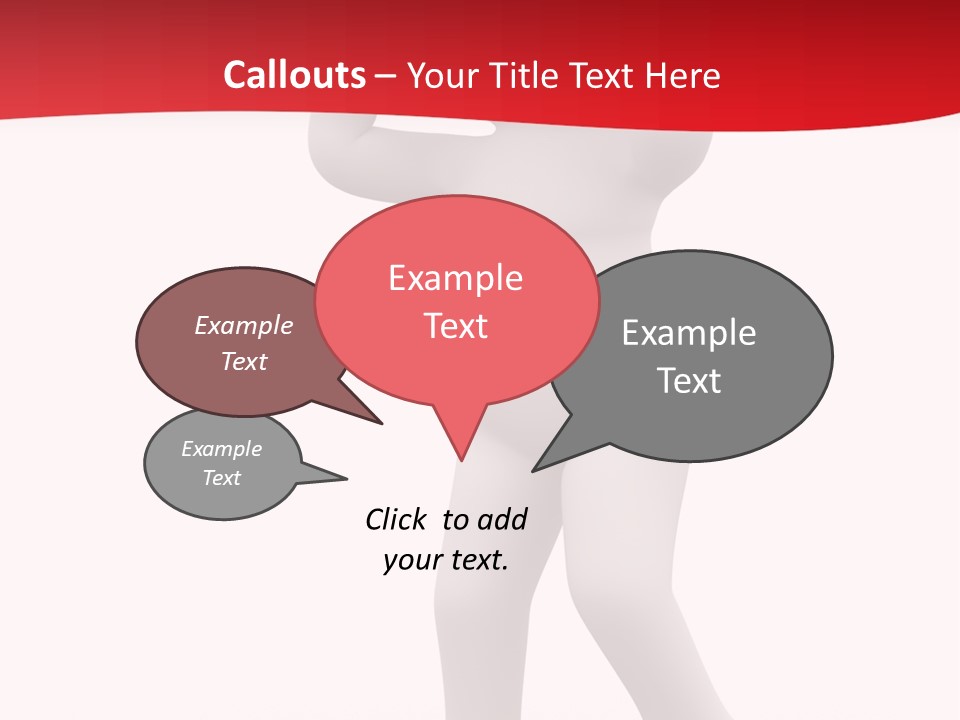 Idea Human White PowerPoint Template