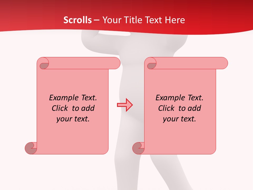 Idea Human White PowerPoint Template