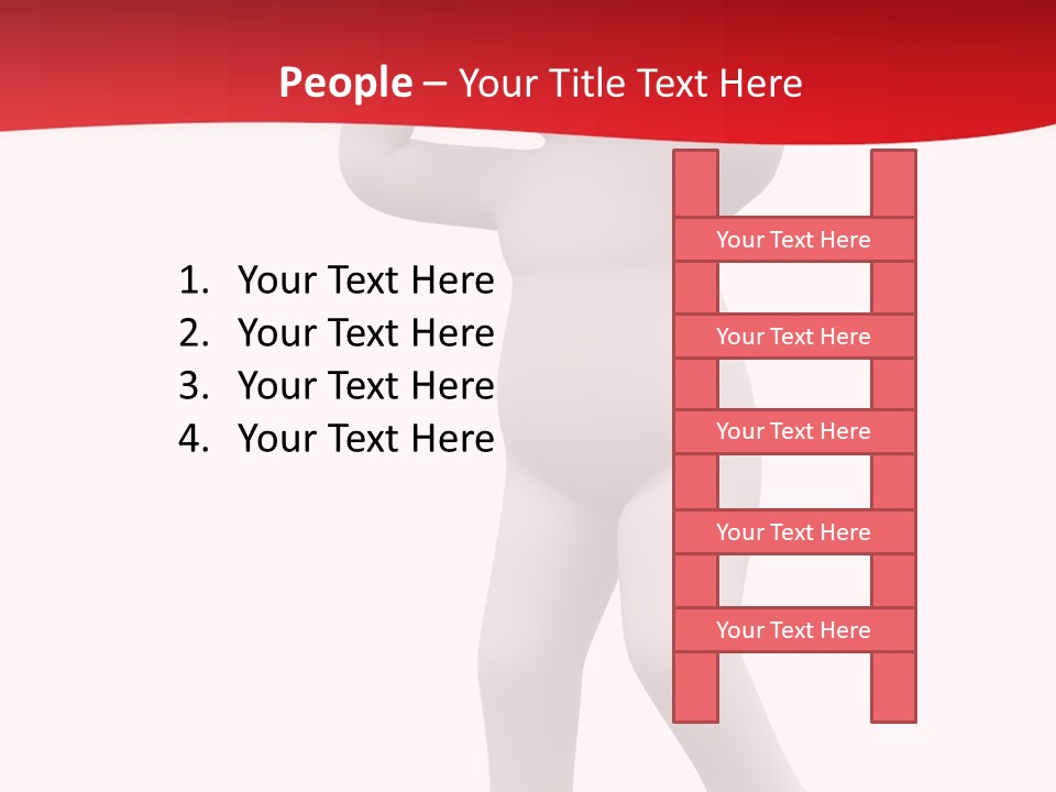 Idea Human White PowerPoint Template