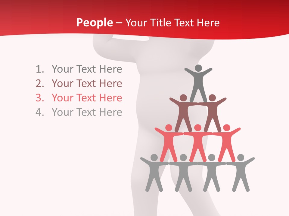 Idea Human White PowerPoint Template