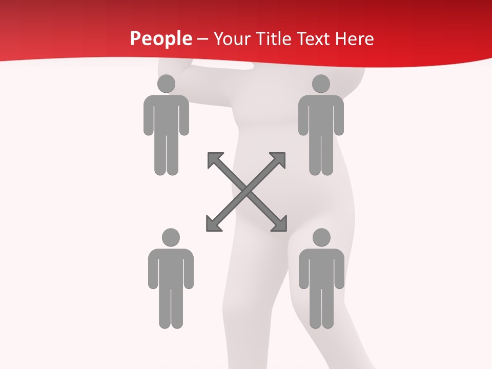 Idea Human White PowerPoint Template