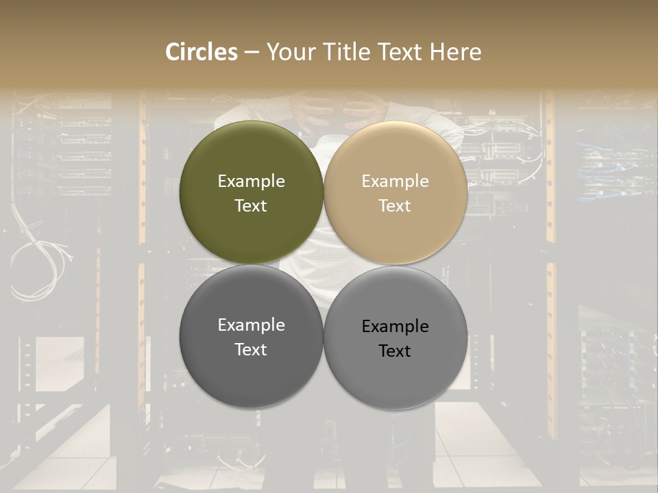 Availability Connection Disaster Recovery PowerPoint Template