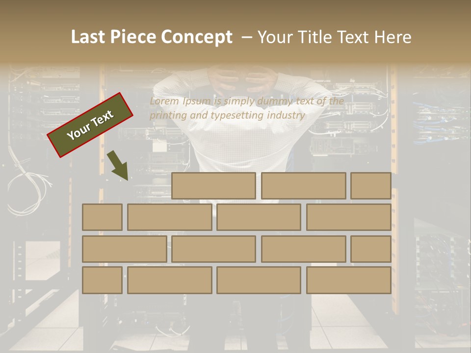 Availability Connection Disaster Recovery PowerPoint Template