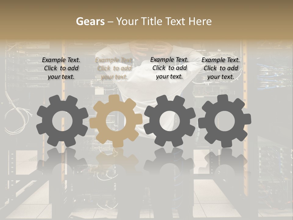 Availability Connection Disaster Recovery PowerPoint Template
