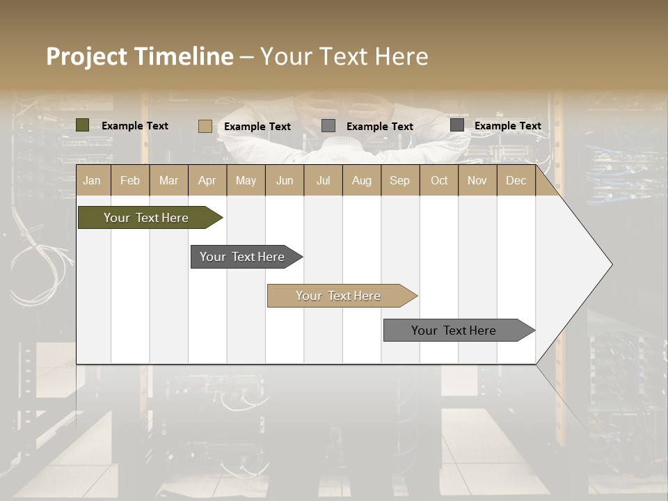 Availability Connection Disaster Recovery PowerPoint Template