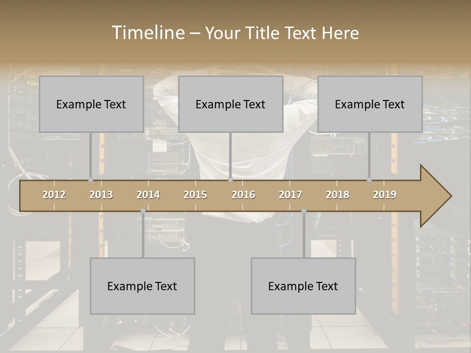 Availability Connection Disaster Recovery PowerPoint Template