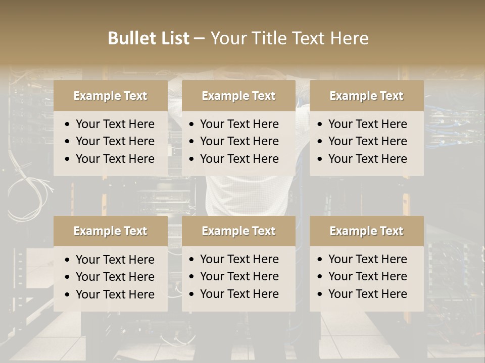 Availability Connection Disaster Recovery PowerPoint Template