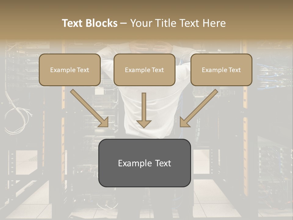 Availability Connection Disaster Recovery PowerPoint Template