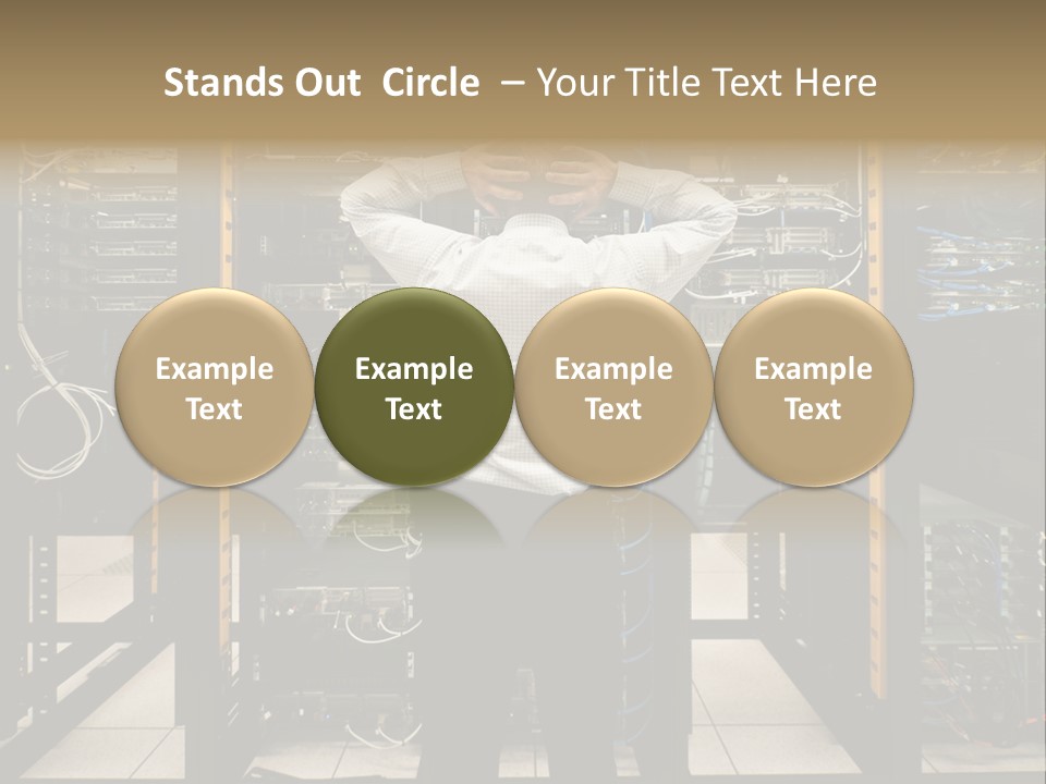 Availability Connection Disaster Recovery PowerPoint Template