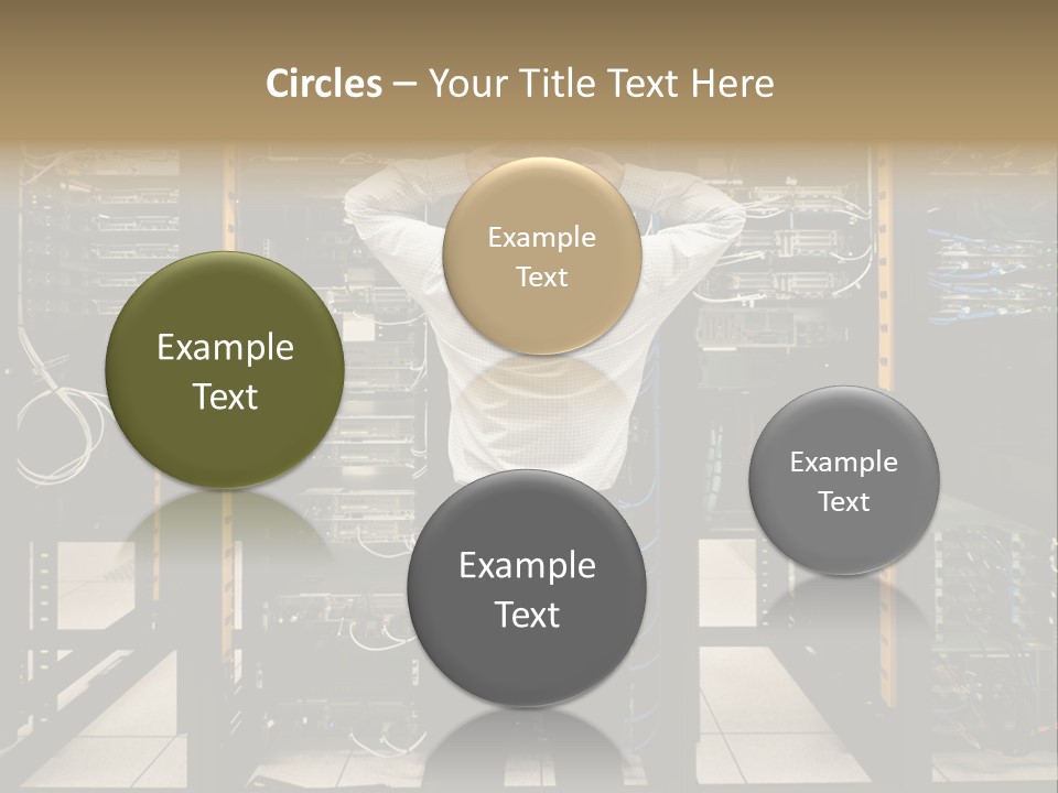 Availability Connection Disaster Recovery PowerPoint Template
