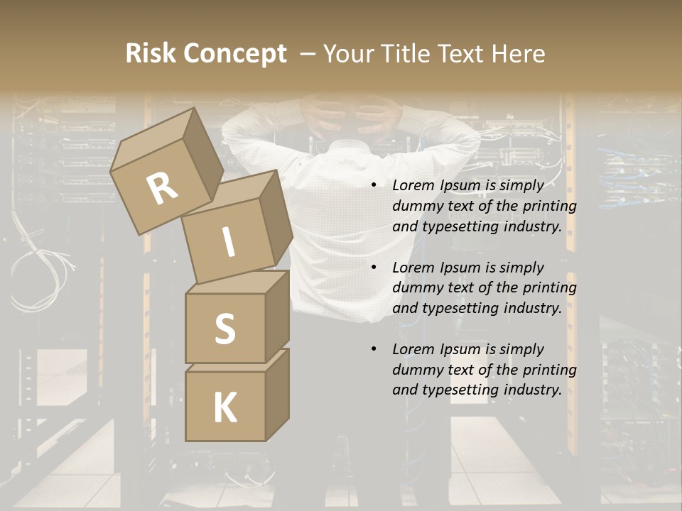 Availability Connection Disaster Recovery PowerPoint Template