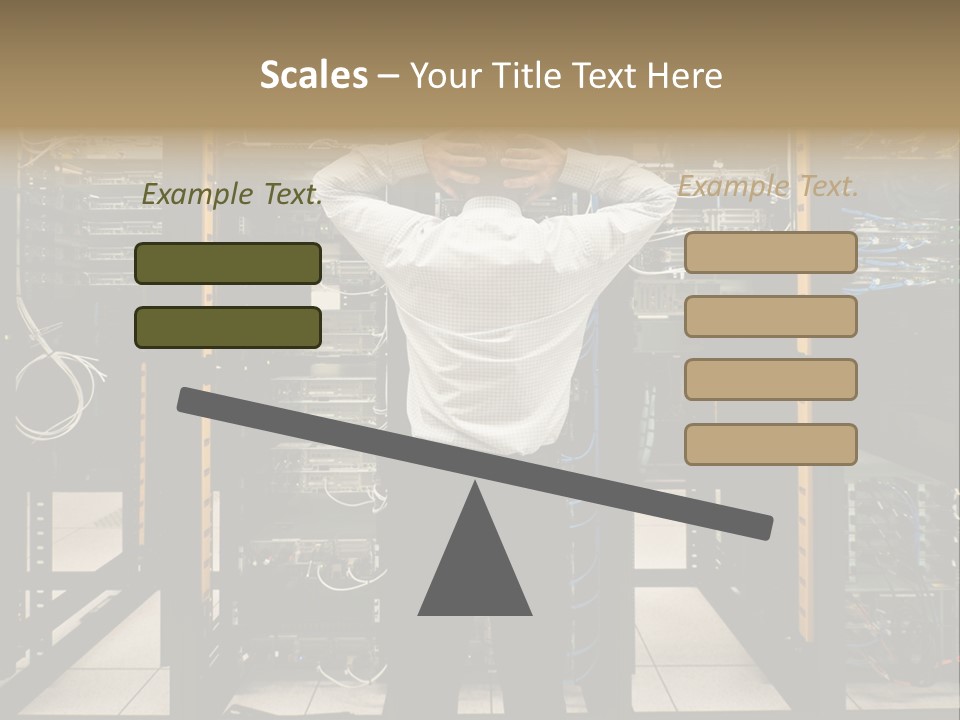 Availability Connection Disaster Recovery PowerPoint Template