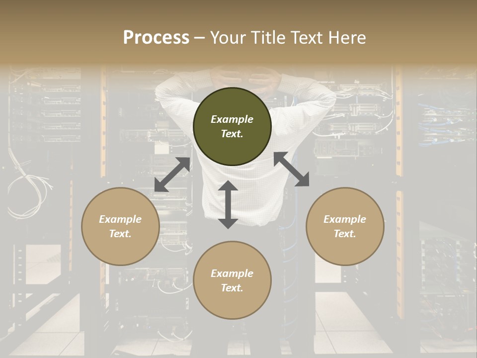 Availability Connection Disaster Recovery PowerPoint Template